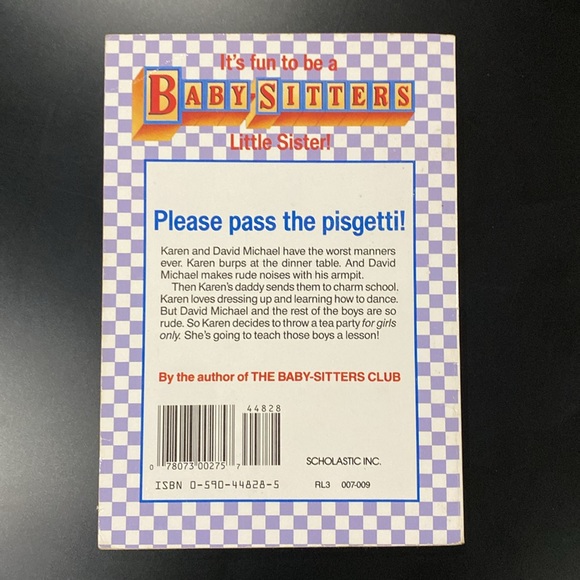 Baby-Sitters Little Sister #28: Karen’s Tea Party by Ann M. Martin - Novel - Picture 2 of 10